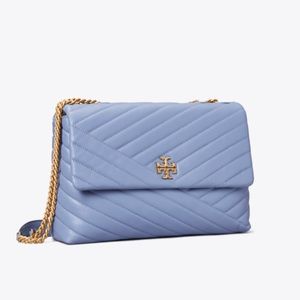 BEST SELLER Tory Burch Large Kira Chevron Leather Shoulder Bag.